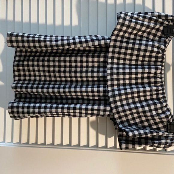 Vichy stretch sleeveless top - Picture 2 of 3